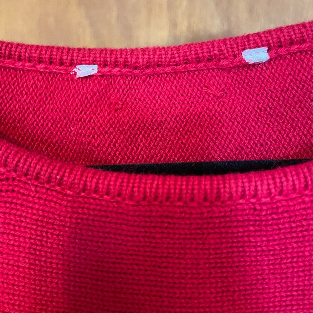 Michael Kors Red Knit Sweater - Picture 5 of 5